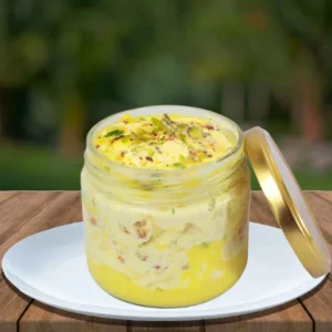 Rasmalai Jar Cake