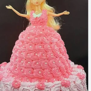 Barbie Doll Cake
