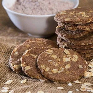 Healthy & Crunchy Ragi Oats Cookies