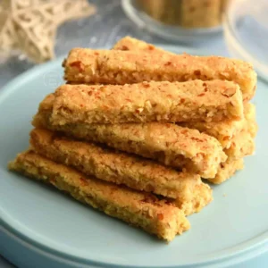 Almond Crunch Stick Cookies