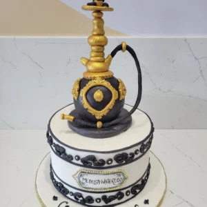 Hookah Haven Cake