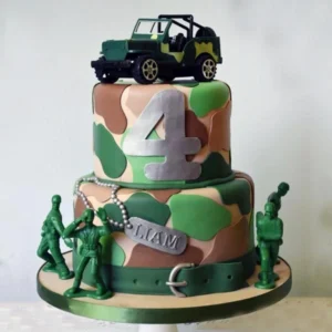 Army Themed Cake