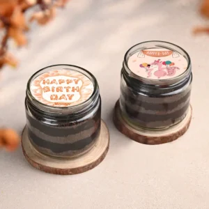 Birthday Chocolate Jar Cake