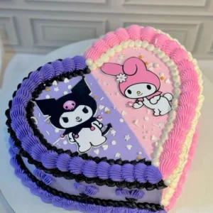 Melody and Kuromi Cake