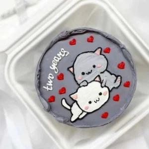 Mimi and Neko Bento Cake