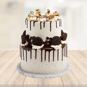 2 Tier Oreo Cake