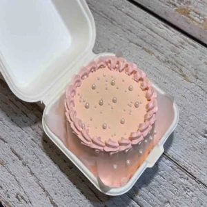 Pearl Blush Bento Cake
