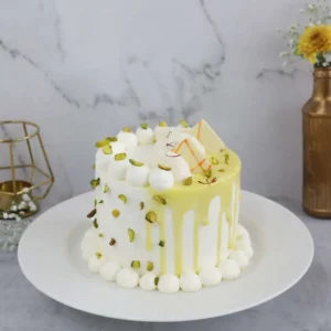 Pista Rasmalai Cake
