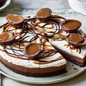 Chocolate & Caramel Cheesecake