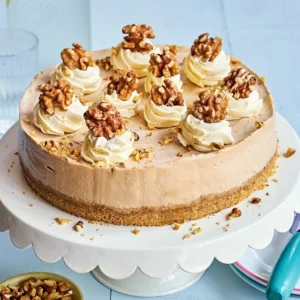Coffee & Walnut Cheesecake