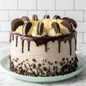 Cookie Cream Cake