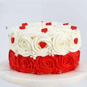 Delicious Rose Cake