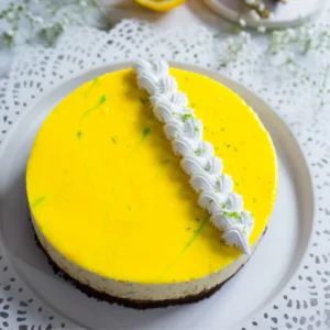 Lemon Cold Cheesecake