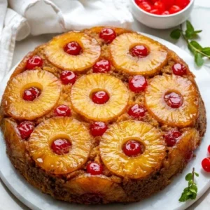Pineapple Upside Down Cake