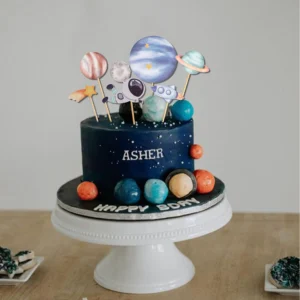 Space Theme Cake