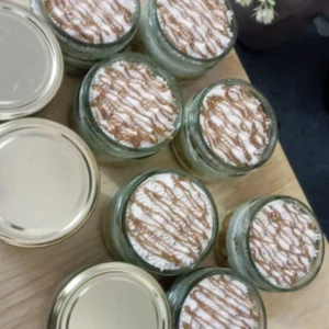 Classic Caramel Jar Cakes